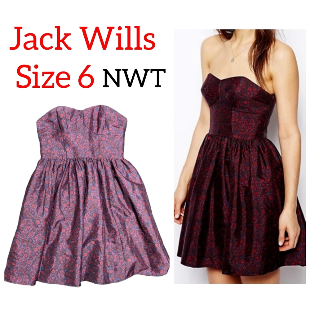 Jack Wills Charlton Paisley Dress